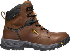 KEEN Utility KN1024185 Chicago, Men's, Brown, Soft Toe, EH, WP, 6 Inch Boot