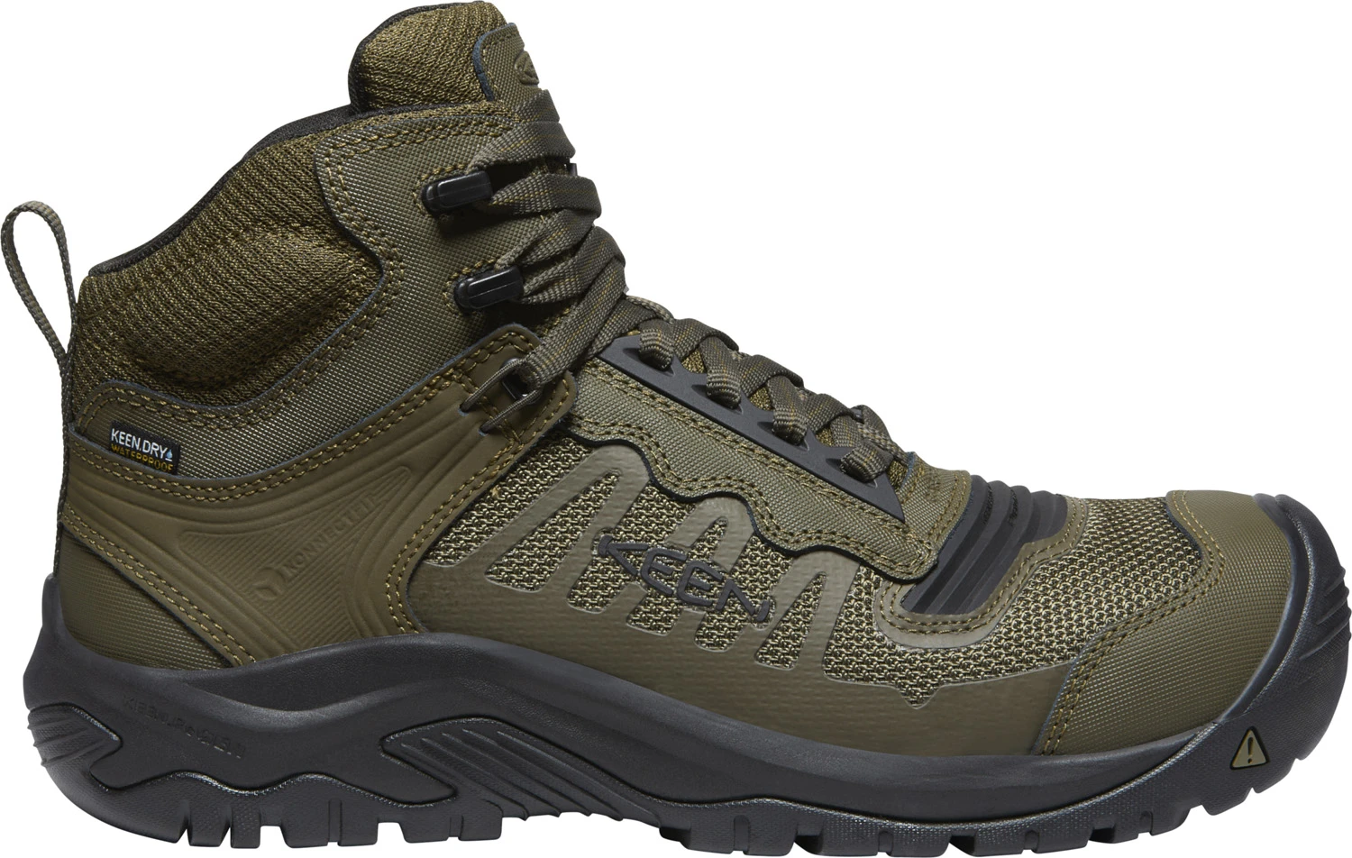 KEEN Utility KN1027102 Reno, Men's, Dark Olive/Black, Comp Toe, EH, WP, Hiker, Work Boot 1 KEEN Utility KN1027102 Reno, Men's, Dark Olive/Black, Comp Toe, EH, WP, Hiker, Work Boot