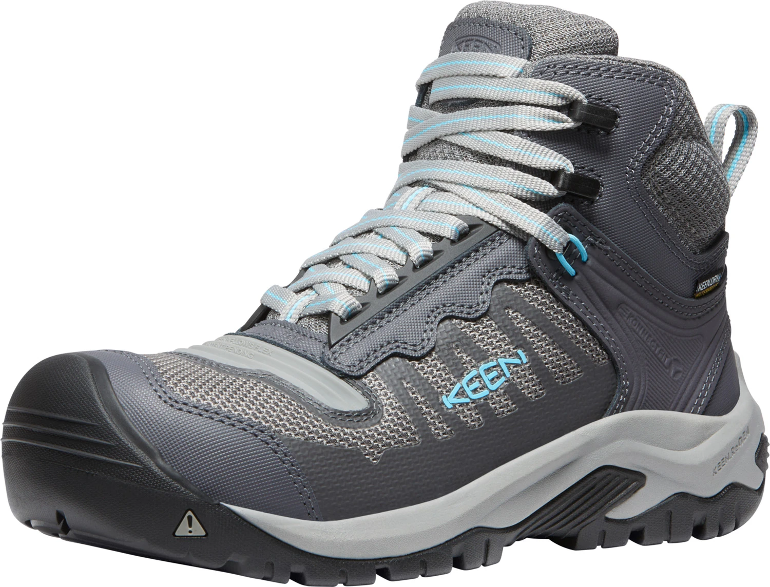 KEEN Utility KN1027104 Reno, Women's, Magnet/Ipanema, Comp Toe, EH, WP, Hiker, Work Boot 2 KEEN Utility KN1027104 Reno, Women's, Magnet/Ipanema, Comp Toe, EH, WP, Hiker, Work Boot - Image 2