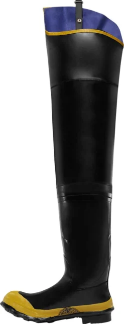 LaCrosse 24009091 Men's Black/Yellow 32 Inch Waterproof, Steel Toe, Hip Boot -Reebok || Skechers || Wolverine Sales Store lc24009091 inside 2019 update
