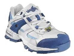 Nautilus N1632 Women's White/Blue, Steel Toe, Static Dissipative Athletic