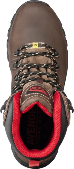 Nautilus/Avenger N7421 Men's, Flight Brown, Alloy Toe, SD, WP Hiker 8 Nautilus/Avenger N7421 Men's, Flight Brown, Alloy Toe, SD, WP Hiker -Reebok || Skechers || Wolverine Sales Store n7421 top