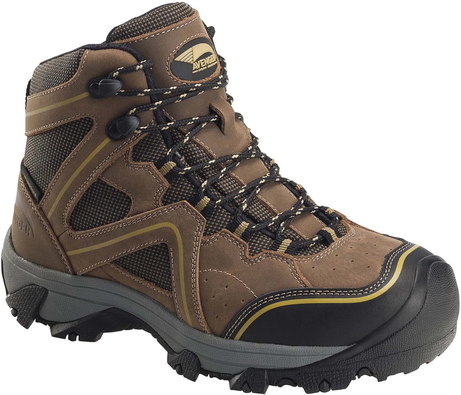 Nautilus/Avenger N7751 Crosscut, Women's, Brown, Steel Toe, EH, PR, WP, 6 Inch Boot 1 Nautilus/Avenger N7751 Crosscut, Women's, Brown, Steel Toe, EH, PR, WP, 6 Inch Boot