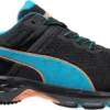 Puma PU643945 Safety Motion, Women's, Black/Blue, Comp Toe, SD, Low Athletic, Work Shoe