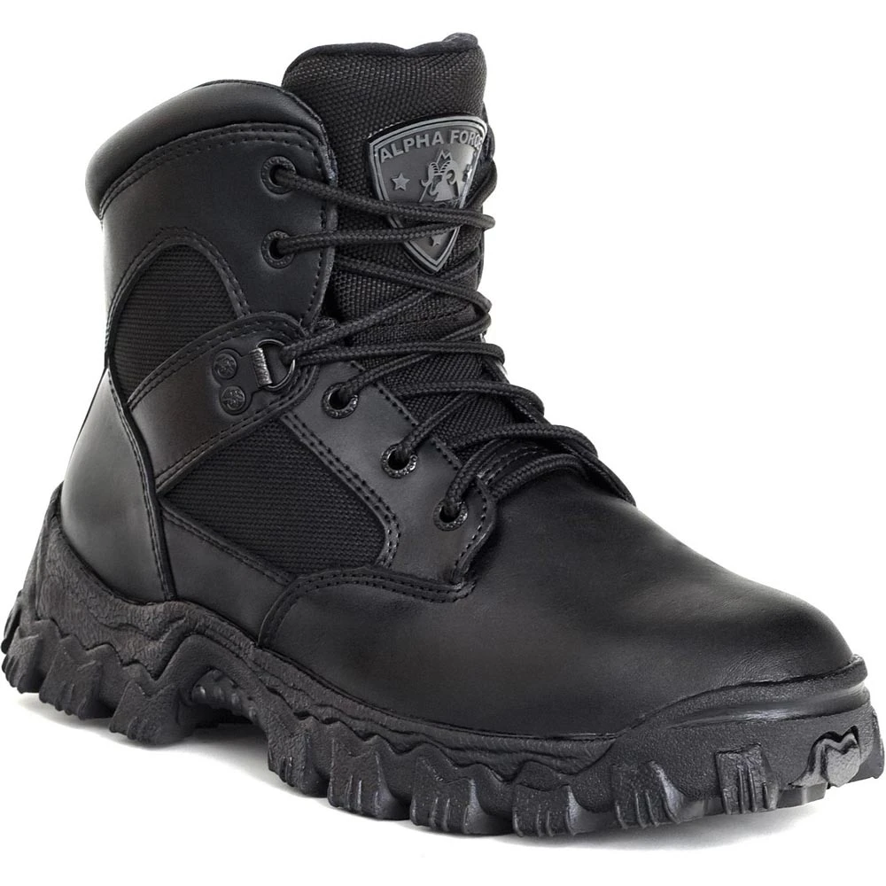 Rocky 2167 Black Waterproof, Uniform, Soft Toe Boot 1 Rocky 2167 Black Waterproof, Uniform, Soft Toe Boot
