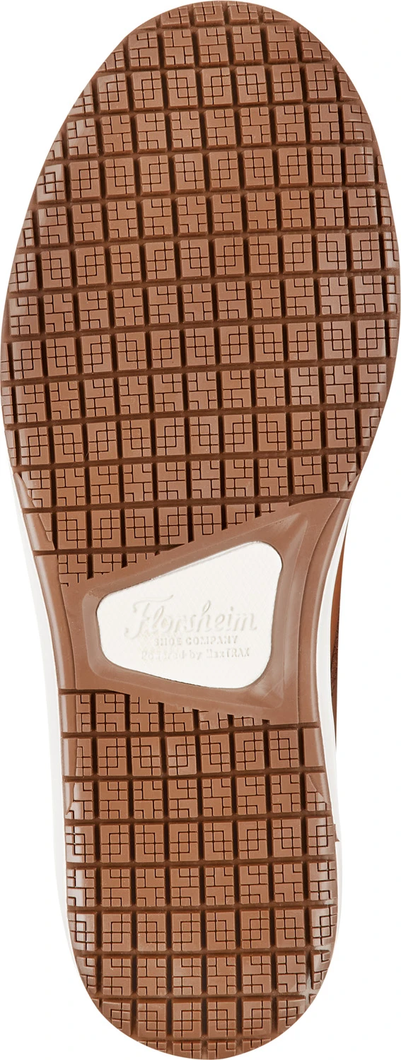 Florsheim SFE2642 Crossover Work, Men's, Cognac, Steel Toe, EH, MaxTRAX Slip Resistant, Casual Oxford Work Shoe 5 Florsheim SFE2642 Crossover Work, Men's, Cognac, Steel Toe, EH, MaxTRAX Slip Resistant, Casual Oxford Work Shoe - Image 5