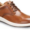 Florsheim SFE2642 Crossover Work, Men's, Cognac, Steel Toe, EH, MaxTRAX Slip Resistant, Casual Oxford Work Shoe