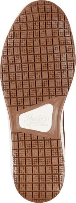 Florsheim SFE2646 Crossover Work, Men's, Cognac, Soft Toe, EH, MaxTRAX Slip Resistant, Casual Oxford Work Shoe -Reebok || Skechers || Wolverine Sales Store sfe2646 outsole