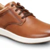 Florsheim SFE2646 Crossover Work, Men's, Cognac, Soft Toe, EH, MaxTRAX Slip Resistant, Casual Oxford Work Shoe