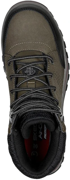 SKECHERS Work SK108004GNBK McColl, Women's, Green/Black, Comp Toe, EH, WP, 4 Inch Work Boot -Reebok || Skechers || Wolverine Sales Store sk108004gnbk top