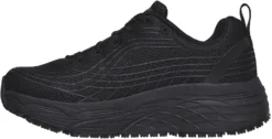 SKECHERS Work SK108016BLK Max Cushioning Elite, Women's, Black, Soft Toe, Slip Resistant Athletic -Reebok || Skechers || Wolverine Sales Store sk108016blk inside