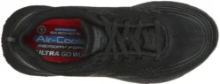 SKECHERS Work SK108016BLK Max Cushioning Elite, Women's, Black, Soft Toe, Slip Resistant Athletic -Reebok || Skechers || Wolverine Sales Store sk108016blk top