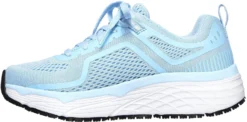 SKECHERS Work SK108029LBLW Banham, Women's, Light Blue/White, Soft Toe, Athletic, Work Shoe -Reebok || Skechers || Wolverine Sales Store sk108029lblw inside