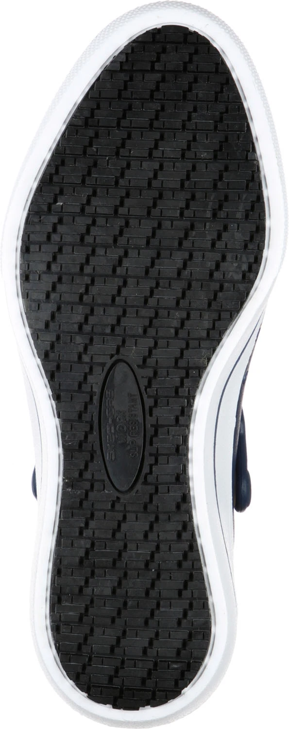 SKECHERS Work SK108051NVW Amreli, Women's, Navy/White, Soft Toe, Slip Resistant Clog 5 SKECHERS Work SK108051NVW Amreli, Women's, Navy/White, Soft Toe, Slip Resistant Clog - Image 5