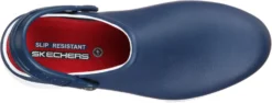 SKECHERS Work SK108051NVW Amreli, Women's, Navy/White, Soft Toe, Slip Resistant Clog 8 SKECHERS Work SK108051NVW Amreli, Women's, Navy/White, Soft Toe, Slip Resistant Clog -Reebok || Skechers || Wolverine Sales Store sk108051nvw top