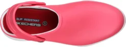 SKECHERS Work SK108051PKW Amreli, Women's, Pink/White, Soft Toe, Slip Resistant Clog -Reebok || Skechers || Wolverine Sales Store sk108051pkw top