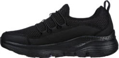 SKECHERS Work SK108063BLK Jitsy, Women's, Black, Soft Toe, Slip Resistant, Low Athletic -Reebok || Skechers || Wolverine Sales Store sk108063blk inside
