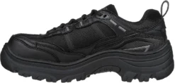 SKECHERS Work SK108076BLK Burgin-Hazardville, Women's, Black, Comp Toe, EH, Low Athletic, Work Shoe 7 SKECHERS Work SK108076BLK Burgin-Hazardville, Women's, Black, Comp Toe, EH, Low Athletic, Work Shoe -Reebok || Skechers || Wolverine Sales Store sk108076blk inside