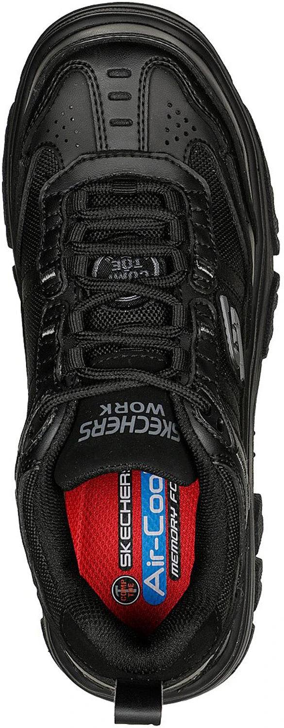 SKECHERS Work SK108076BLK Burgin-Hazardville, Women's, Black, Comp Toe, EH, Low Athletic, Work Shoe 4 SKECHERS Work SK108076BLK Burgin-Hazardville, Women's, Black, Comp Toe, EH, Low Athletic, Work Shoe - Image 4