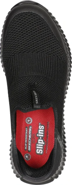 SKECHERS Work SK108127BLK Cessnock-Gwynedd Hands Free Slip-ins™, Women's, Black, Soft Toe, EH, Slip Resistant, Athletic Work Shoe 8 SKECHERS Work SK108127BLK Cessnock-Gwynedd Hands Free Slip-ins™, Women's, Black, Soft Toe, EH, Slip Resistant, Athletic Work Shoe -Reebok || Skechers || Wolverine Sales Store sk108127blk top