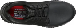 SKECHERS Work SK200063BLK Cessnock Lival, Men's, Black, Soft Toe, Slip Resistant Oxford -Reebok || Skechers || Wolverine Sales Store sk200063blk top
