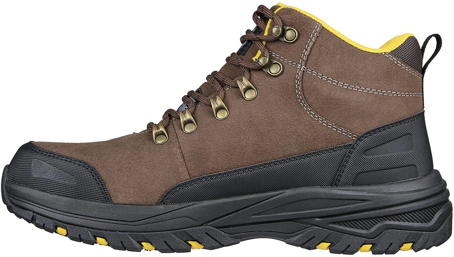 SKECHERS Work SK200091BRS Fannter-Dezful, Men's, Brown, Steel Toe, EH, WP, 6 Inch, Work Boot 3 SKECHERS Work SK200091BRS Fannter-Dezful, Men's, Brown, Steel Toe, EH, WP, 6 Inch, Work Boot - Image 3