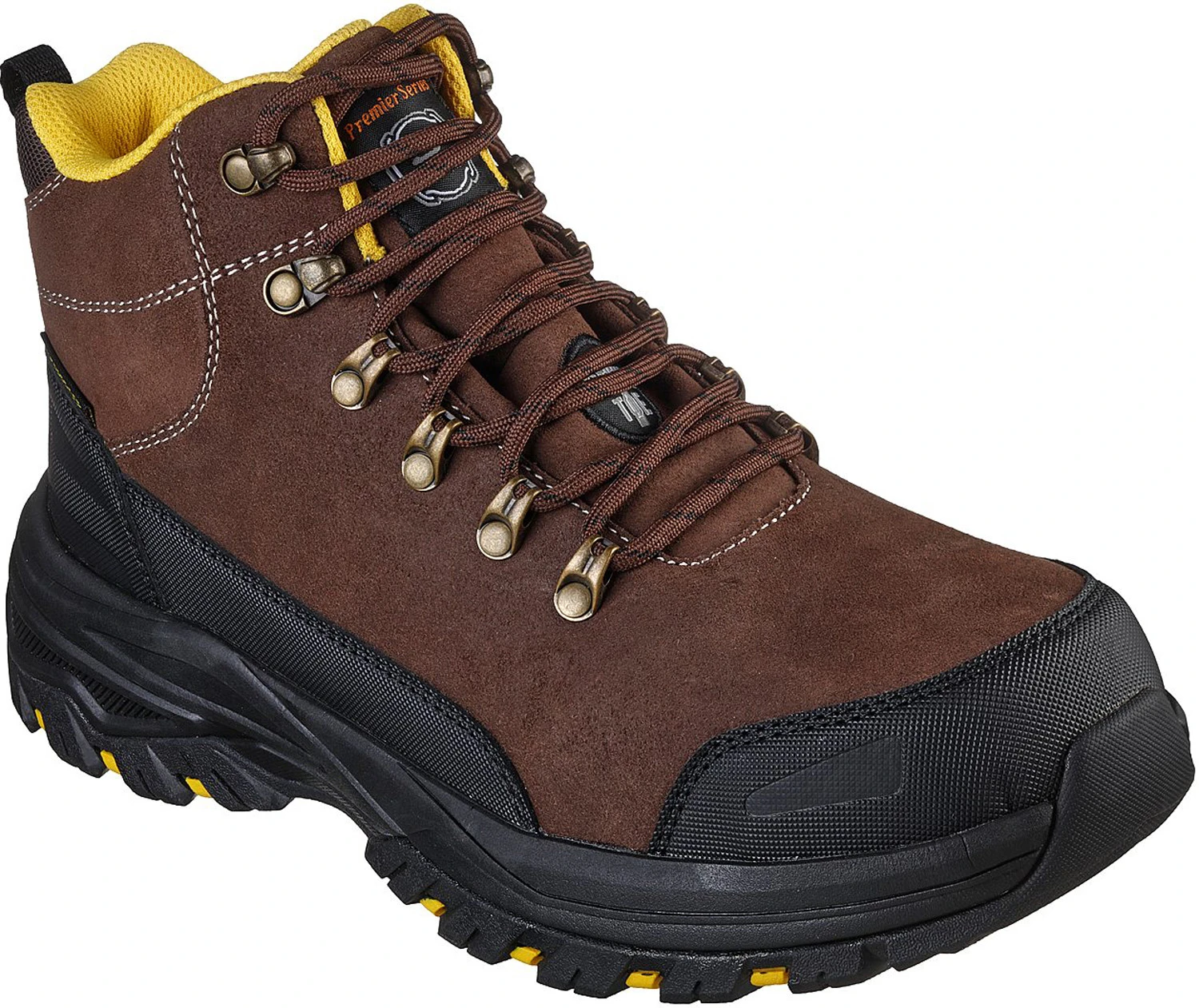 SKECHERS Work SK200091BRS Fannter-Dezful, Men's, Brown, Steel Toe, EH, WP, 6 Inch, Work Boot 1 SKECHERS Work SK200091BRS Fannter-Dezful, Men's, Brown, Steel Toe, EH, WP, 6 Inch, Work Boot