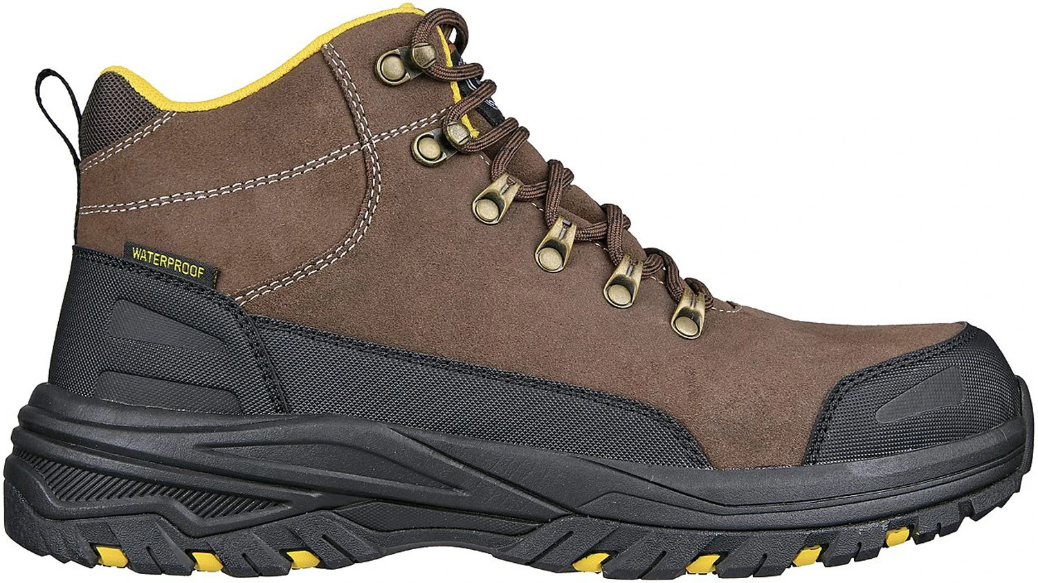 SKECHERS Work SK200091BRS Fannter-Dezful, Men's, Brown, Steel Toe, EH, WP, 6 Inch, Work Boot 2 SKECHERS Work SK200091BRS Fannter-Dezful, Men's, Brown, Steel Toe, EH, WP, 6 Inch, Work Boot - Image 2