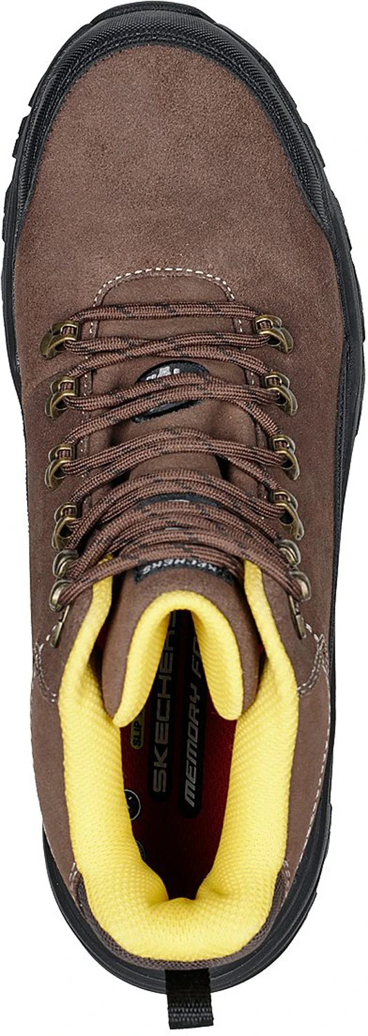 SKECHERS Work SK200091BRS Fannter-Dezful, Men's, Brown, Steel Toe, EH, WP, 6 Inch, Work Boot 4 SKECHERS Work SK200091BRS Fannter-Dezful, Men's, Brown, Steel Toe, EH, WP, 6 Inch, Work Boot - Image 4