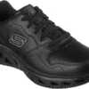 SKECHERS Work SK200105BLK Benafix, Men's, Black, Soft Toe, Slip Resistant, Low Athletic, Work Shoe