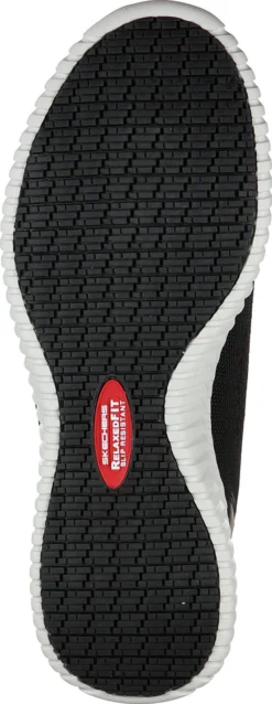 SKECHERS Work SK77188BKW Cessnock, Men's, Black/White, Soft Toe, EH, Slip Resistant Casual 9 SKECHERS Work SK77188BKW Cessnock, Men's, Black/White, Soft Toe, EH, Slip Resistant Casual -Reebok || Skechers || Wolverine Sales Store sk77188bkw outsole