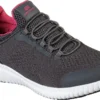 Skechers SK77260GRY Cessnock-Carrboro, Women's, Grey, Soft Toe, Low Athletic