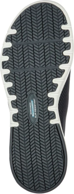 SKECHERS Work SK77281CHAR Marsing-Waiola, Women's, Charcoal, Soft Toe Casual -Reebok || Skechers || Wolverine Sales Store sk77281char outsole