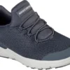 SKECHERS Work SK77281CHAR Marsing-Waiola, Women's, Charcoal, Soft Toe Casual