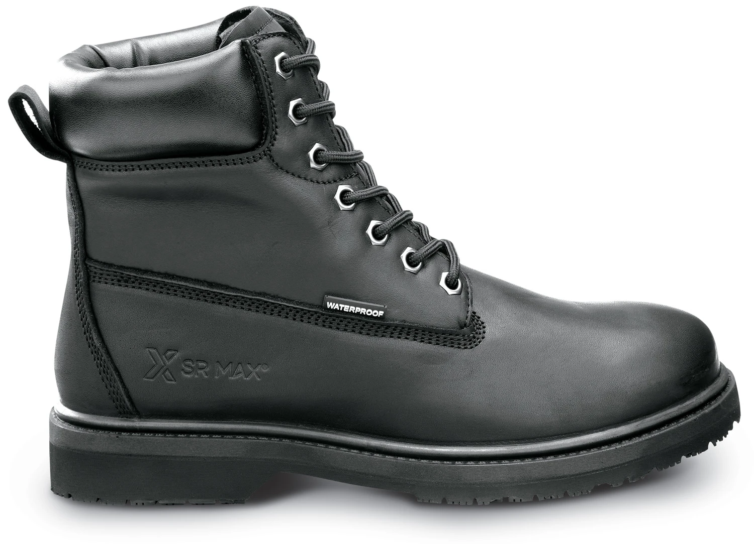 SR Max SRM5510 Duluth, Men's, Black, 6 Inch, Waterproof, MaxTRAX Slip Resistant, Soft Toe Work Boot 2 SR Max SRM5510 Duluth, Men's, Black, 6 Inch, Waterproof, MaxTRAX Slip Resistant, Soft Toe Work Boot - Image 2
