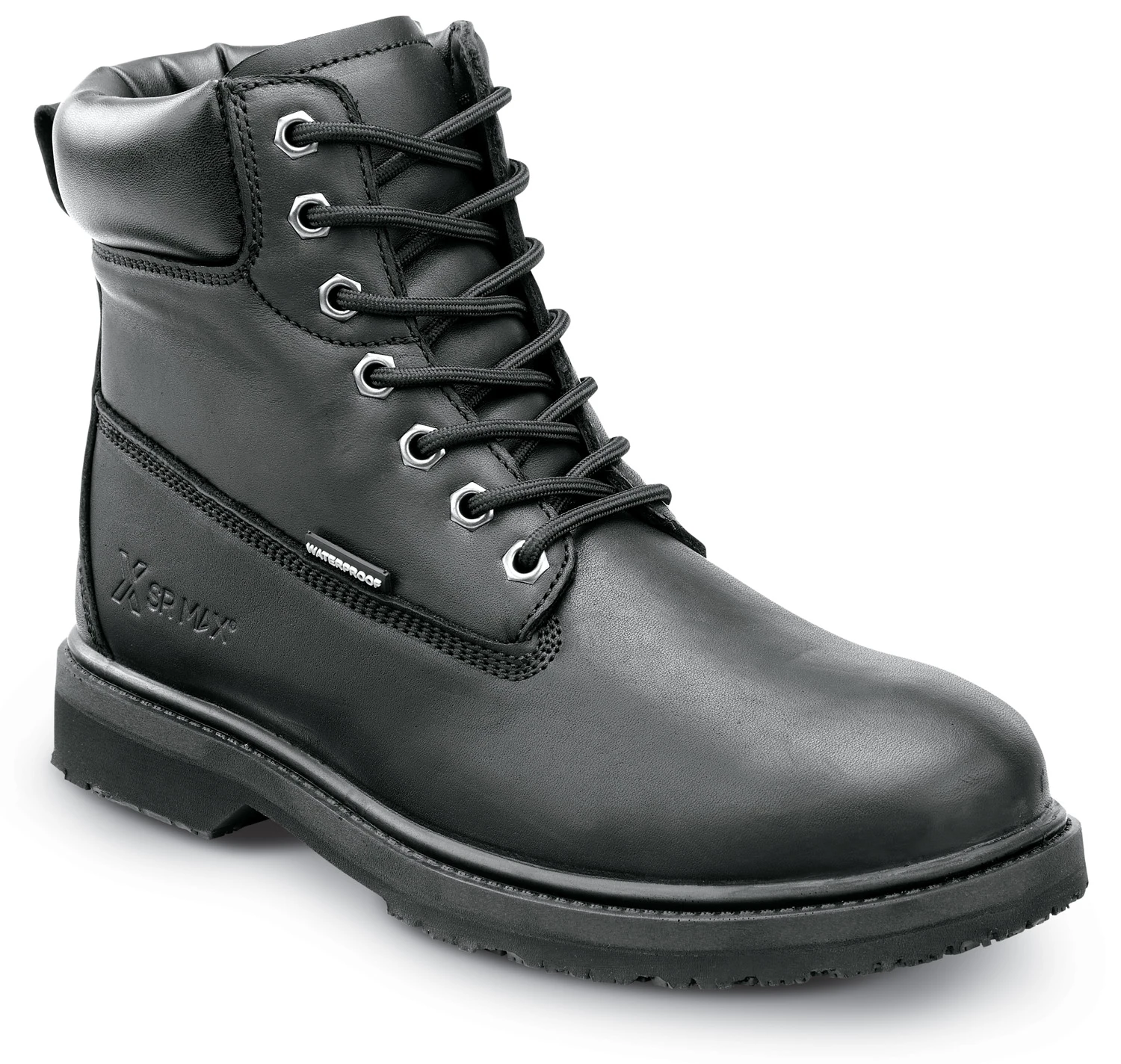 SR Max SRM5510 Duluth, Men's, Black, 6 Inch, Waterproof, MaxTRAX Slip Resistant, Soft Toe Work Boot 1 SR Max SRM5510 Duluth, Men's, Black, 6 Inch, Waterproof, MaxTRAX Slip Resistant, Soft Toe Work Boot