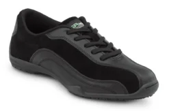 SR Max SRM170 Malibu, Women's, Black, Athletic Style, MaxTRAX Slip Resistant, Soft Toe Work Shoe