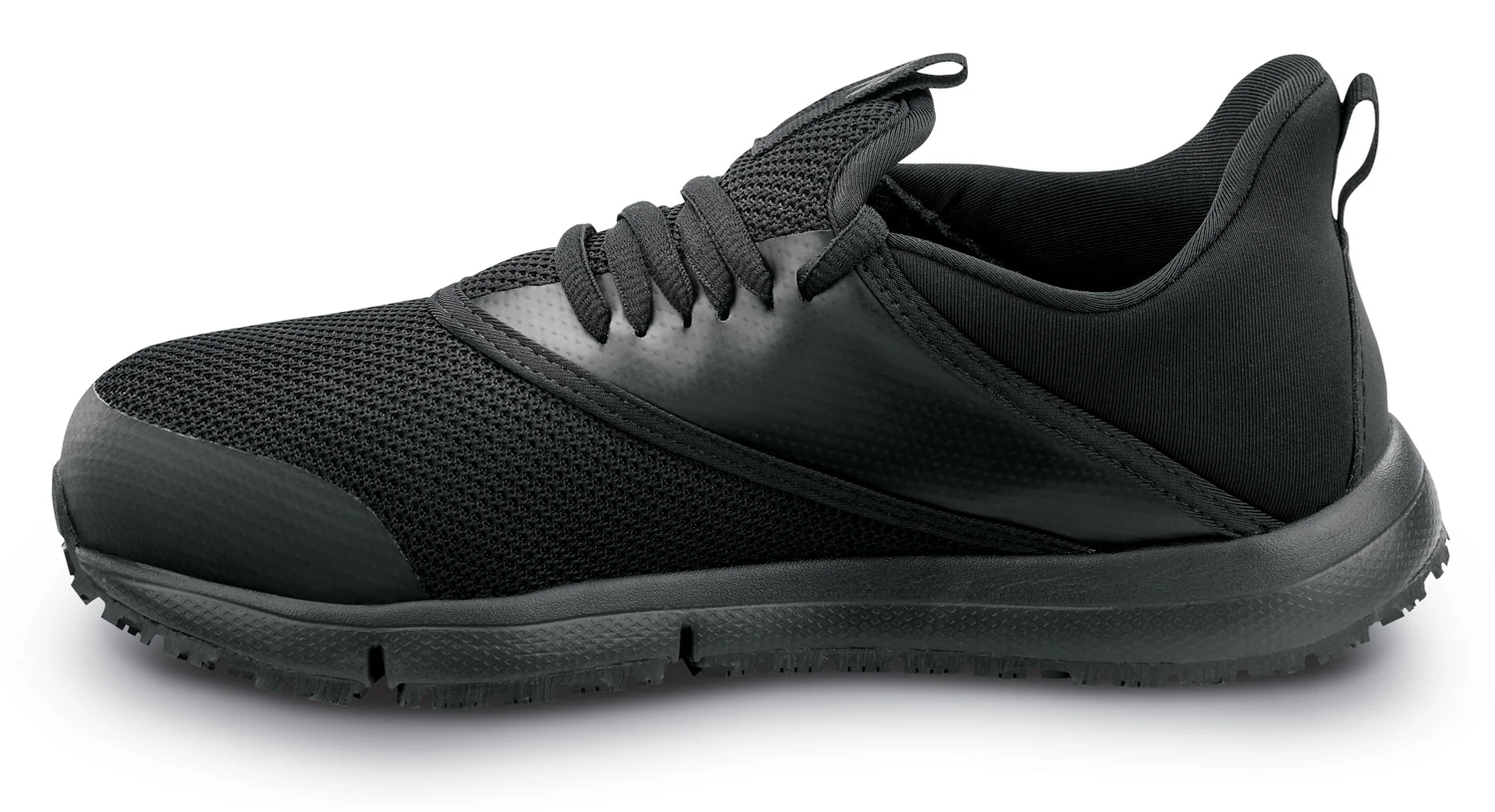 Reebok Work SRB061 DayStart Work, Women's, Black, Steel Toe, EH, MaxTRAX Slip Resistant, Low Athletic, Work Shoe 3 Reebok Work SRB061 DayStart Work, Women's, Black, Steel Toe, EH, MaxTRAX Slip Resistant, Low Athletic, Work Shoe - Image 3