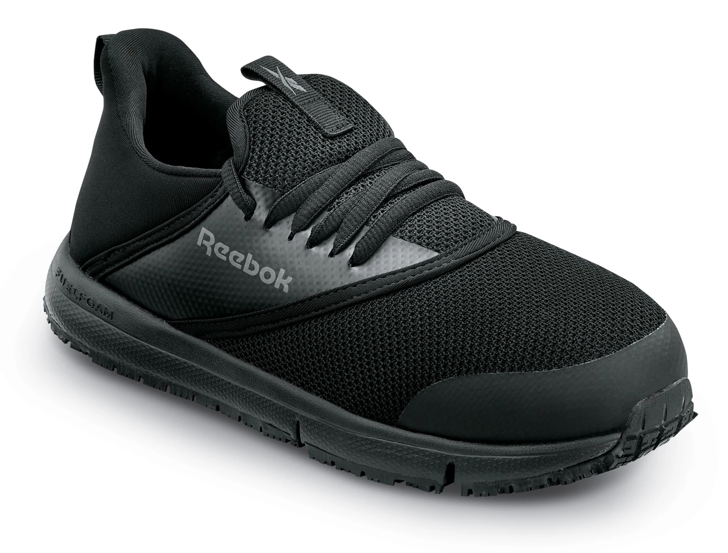 Reebok Work SRB061 DayStart Work, Women's, Black, Steel Toe, EH, MaxTRAX Slip Resistant, Low Athletic, Work Shoe 1 Reebok Work SRB061 DayStart Work, Women's, Black, Steel Toe, EH, MaxTRAX Slip Resistant, Low Athletic, Work Shoe