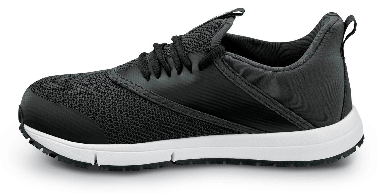 Reebok Work SRB062 DayStart Work, Women's, Black/White, Steel Toe, EH, MaxTRAX Slip Resistant, Low Athletic, Work Shoe 3 Reebok Work SRB062 DayStart Work, Women's, Black/White, Steel Toe, EH, MaxTRAX Slip Resistant, Low Athletic, Work Shoe - Image 3