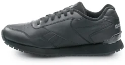 Reebok Work SRB1953 Harman, Men's, Black, Retro Jogger Style, EH, MaxTRAX Slip Resistant, Soft Toe Work Shoe -Reebok || Skechers || Wolverine Sales Store srb1953 inside v2