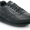 Reebok Work SRB1953 Harman, Men's, Black, Retro Jogger Style, EH, MaxTRAX Slip Resistant, Soft Toe Work Shoe