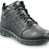 Reebok Work SRB3204 Sublite Cushion Work, Men's, Black, Mid-Athletic Style, MaxTRAX Slip Resistant, Soft Toe Work Shoe