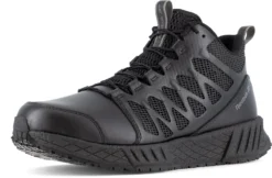 Reebok Work SRB3213 Floatride Energy Tactical, Men's, Black, Mid-High Athletic Style, Composite Toe, EH, MaxTRAX Slip Resistant, Work Shoe -Reebok || Skechers || Wolverine Sales Store srb3213 inside profile