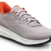 Reebok Work SRB336 Floatride Energy, Women's, Grey/Peach, Athletic Style, MaxTRAX Slip Resistant, Soft Toe Work Shoe