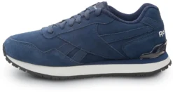 Reebok Work SRB951 Harman, Women's, Navy, Retro Jogger Style, EH, MaxTRAX Slip Resistant, Soft Toe Work Shoe -Reebok || Skechers || Wolverine Sales Store srb951 inside