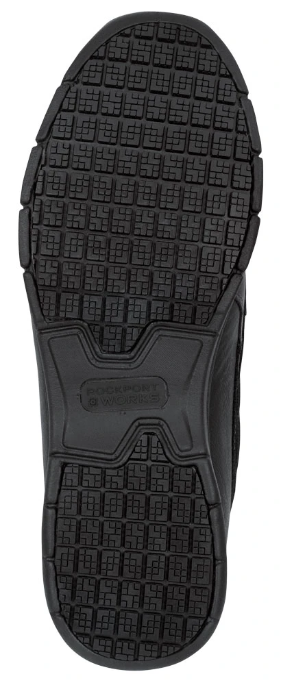 Rockport Works SRK222 Women's Hampton Black, Boat Shoe Style Slip Resistant Soft Toe Work Shoe 5 Rockport Works SRK222 Women's Hampton Black, Boat Shoe Style Slip Resistant Soft Toe Work Shoe - Image 5