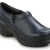 SR Max SRM130 Geneva, Women's, Blue, Clog Style, MaxTRAX Slip Resistant, Soft Toe Work Shoe