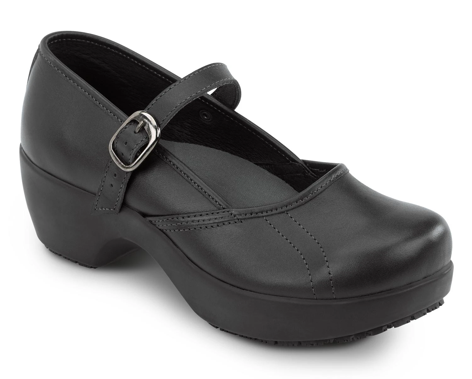 SR Max SRM136 Vienna, Women's, Black Mary Jane Clog Style, MaxTRAX Slip Resistant, Soft Toe Work Shoe 1 SR Max SRM136 Vienna, Women's, Black Mary Jane Clog Style, MaxTRAX Slip Resistant, Soft Toe Work Shoe