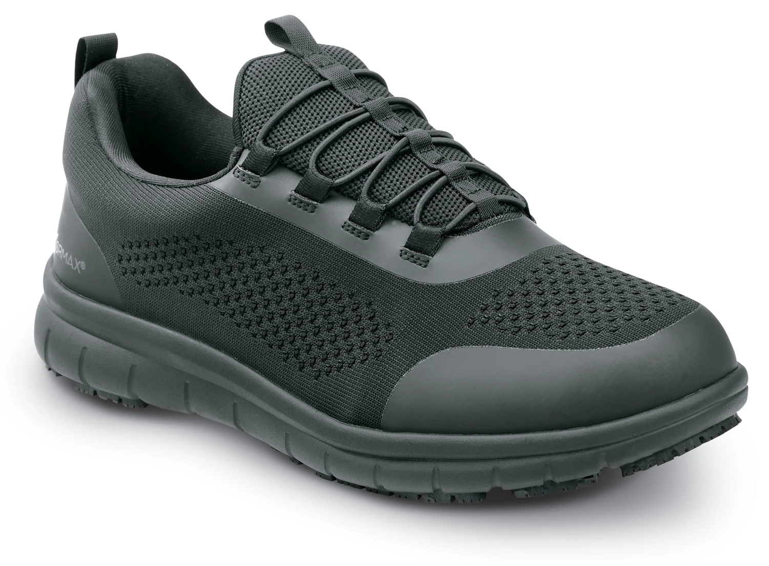SR Max SRM156 Anniston, Women's, Black, Slip On Athletic Style, EH, MaxTRAX Slip Resistant, Soft Toe Work Shoe 1 SR Max SRM156 Anniston, Women's, Black, Slip On Athletic Style, EH, MaxTRAX Slip Resistant, Soft Toe Work Shoe